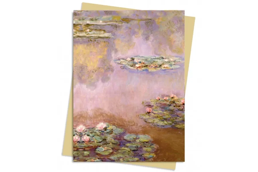 obrazek 1 Pakiet kartek na życzenia (Monet: Lilie wodne) - Flame Tree Publishing