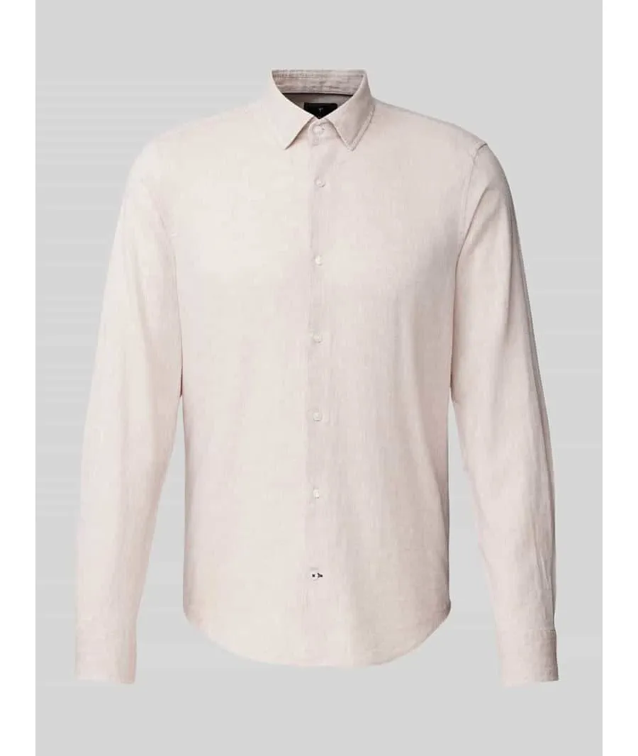 obrazek 1 Koszula biznesowa o kroju slim fit w jednolitym kolorze