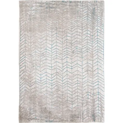 Zdjęcie Elegancki niebiesko biały dywan w Jodełkę - TRIBECA BLUE 8927