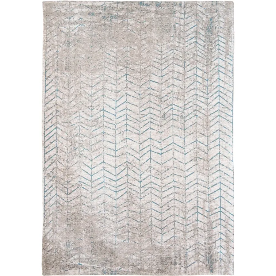 obrazek 1 Elegancki niebiesko biały dywan w Jodełkę - TRIBECA BLUE 8927