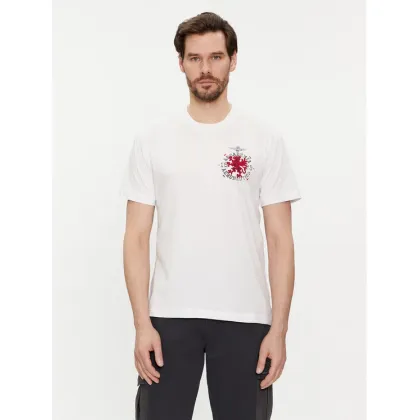 Zdjęcie Aeronautica Militare T-Shirt 241TS2201J629 Biały Regular Fit