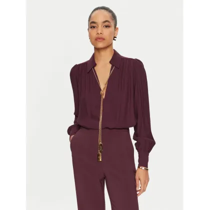 Zdjęcie Elisabetta Franchi Koszula CA-093-46E3 Bordowy Regular Fit