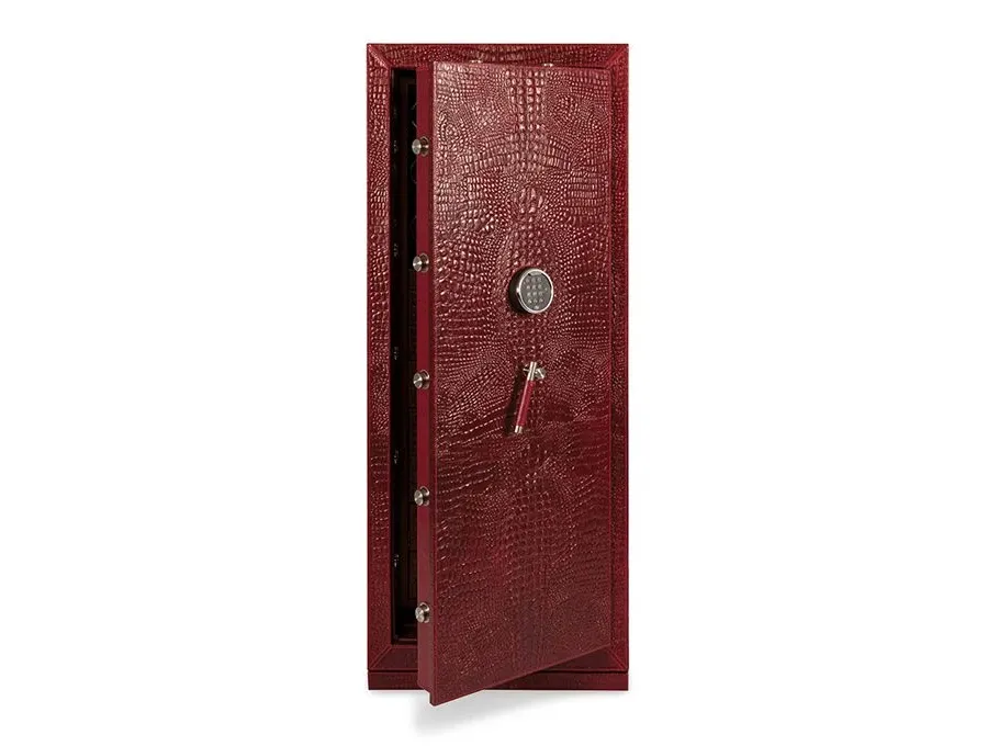 obrazek 5 Oryginalny sejf Churchill Red Croco z 12 rotomatami na zegarki