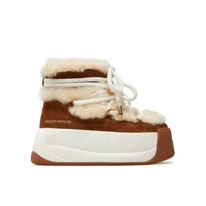 Zdjęcie Naked Wolfe Śniegowce Darling Brązowy