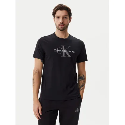 Zdjęcie Calvin Klein Jeans T-Shirt LV040EM286 Czarny Regular Fit