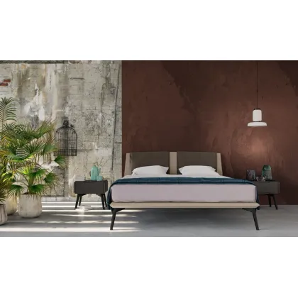 Zdjęcie Włoskie łóżko DOLCEVITA do materaca 160x200cm - Fratelli Mirandola