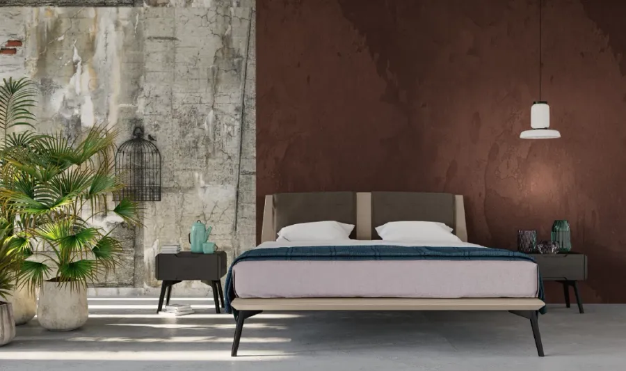 obrazek 1 Włoskie łóżko DOLCEVITA do materaca 160x200cm - Fratelli Mirandola