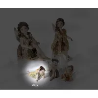 Zdjęcie Mała porcelanowa lalka wróżki - Sibania
