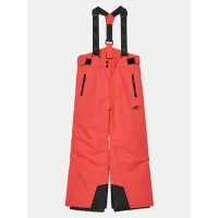 Zdjęcie 4F Spodnie narciarskie 4FJWAW24TFTRF662 Czerwony Regular Fit