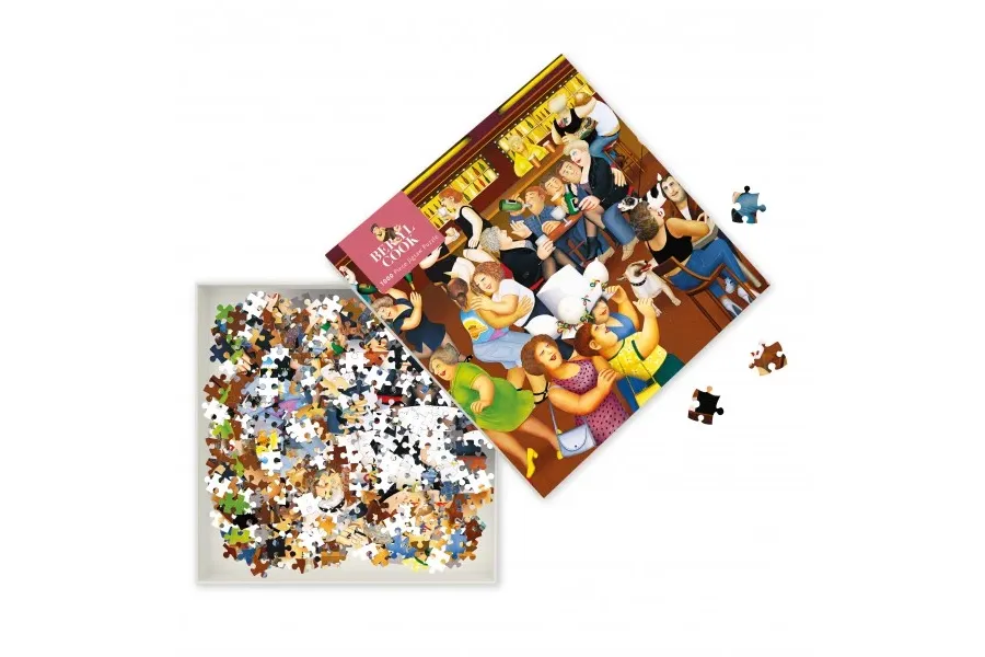 obrazek 3 Puzzle dla dorosłych Beryl Cook: Date Night - Flame Tree Publishing