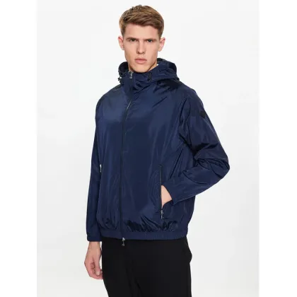 Zdjęcie J.Lindeberg Kurtka przejściowa Trace Solid FMOW07703 Granatowy Regular Fit