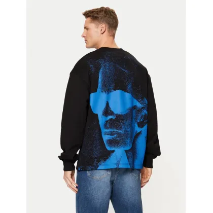 Zdjęcie Karl Lagerfeld Jeans Bluza A1M20070 Czarny Relaxed Fit