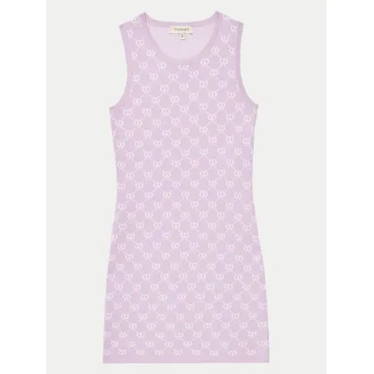 Zdjęcie TWINSET Sukienka codzienna 251GJ3QX2 Fioletowy Slim Fit