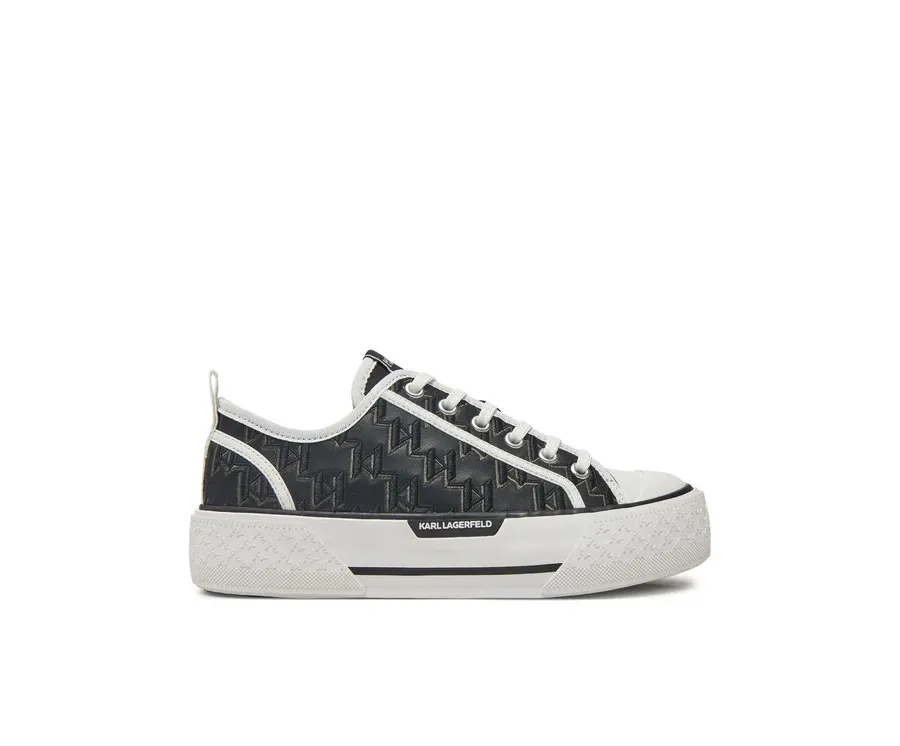obrazek 1 KARL LAGERFELD Trampki Kampus Max III KL60615 Czarny