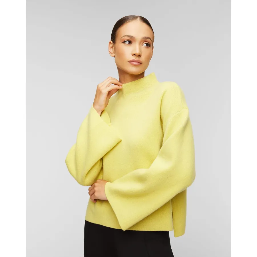 obrazek 1 Czarny Sweter Merino Z Kaszmirem Juvia Yuna