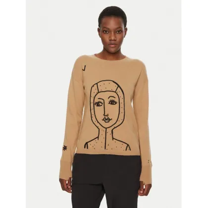 Zdjęcie Rossignol Sweter Lina RLNWO09 Beżowy Regular Fit