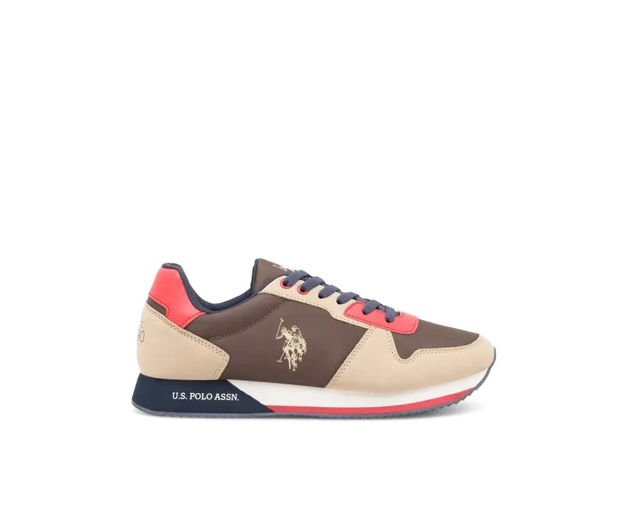obrazek 1 U.S. Polo Assn. Sneakersy NOBIL011M/CNH1 Khaki