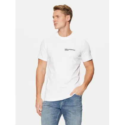 Zdjęcie Karl Lagerfeld Jeans T-Shirt A1M17003 Biały Slim Fit