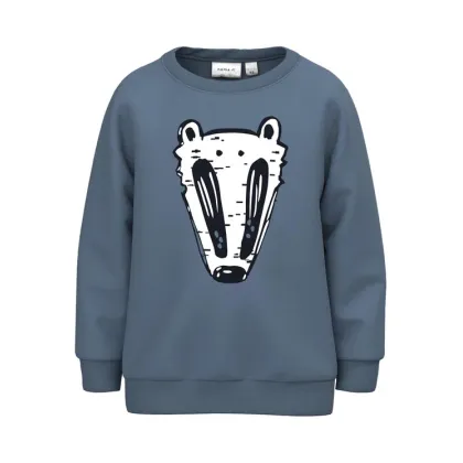 Zdjęcie NAME IT Bluza 13219369 Niebieski Regular Fit