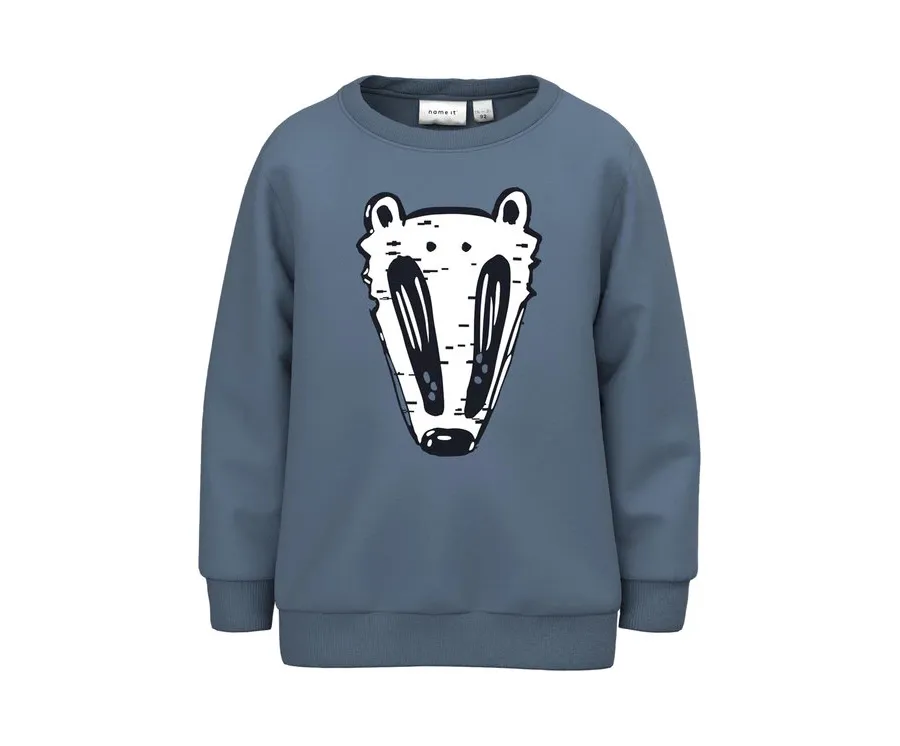 obrazek 1 NAME IT Bluza 13219369 Niebieski Regular Fit
