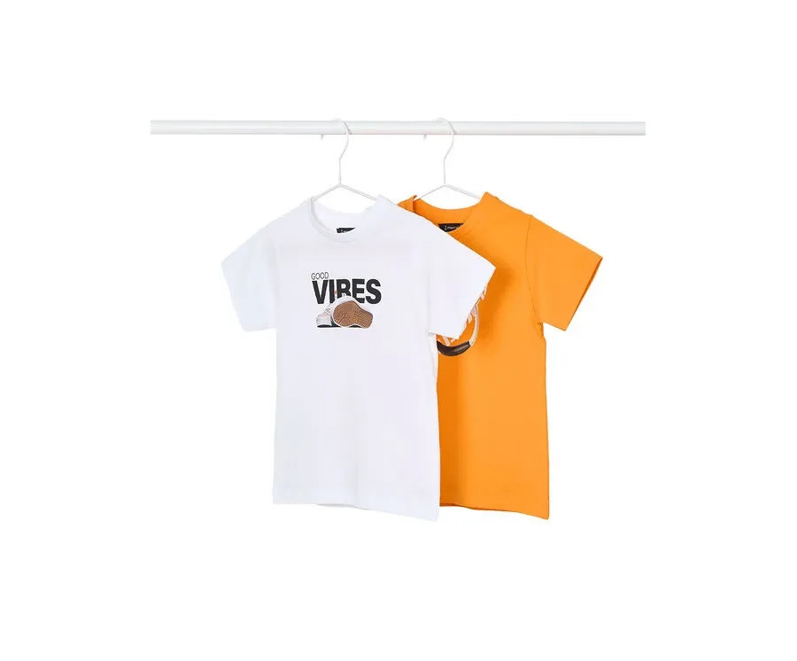 obrazek 1 Mayoral Komplet 2 t-shirtów 3040 Kolorowy Regular Fit