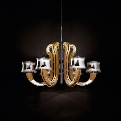 Zdjęcie Żyrandol LC100/6 z kolekcji Lagune Chalet na indywidualne zamówienie