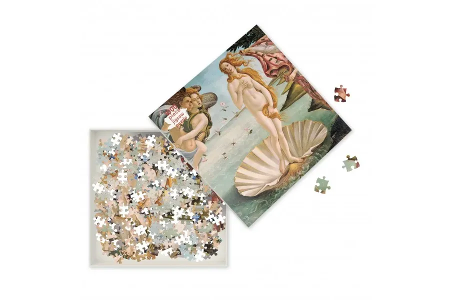 obrazek 2 Puzzle dla dorosłych Sandro Botticelli: Narodziny Wenus - Flame Tree Publishing