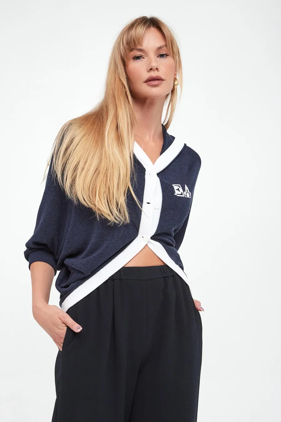 obrazek 1 Kardigan damski z kapturem EMPORIO ARMANI Emporio Armani