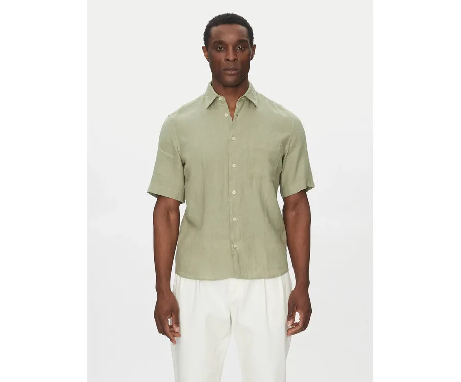 obrazek 1 Marc O'Polo Koszula M23 7428 41002 Zielony Regular Fit