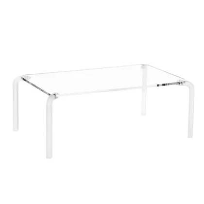 Zdjęcie Stolik kawowy z pleksi w stylu minimalistycznym