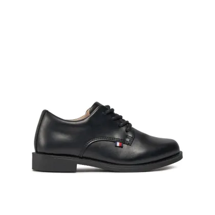 Zdjęcie Tommy Hilfiger Półbuty Low Cut Lace Up Shoe T3B4-33174-1355 Czarny