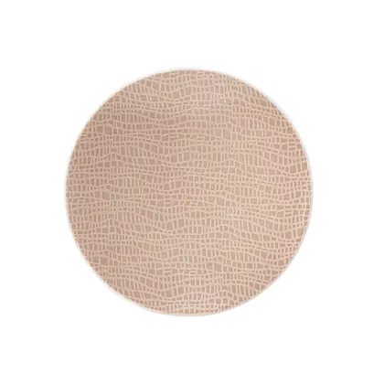 Zdjęcie Porcelanowy okrągły talerz do chleba 16,5 cm zdobiony różowym deseniem - Seltmann Weiden