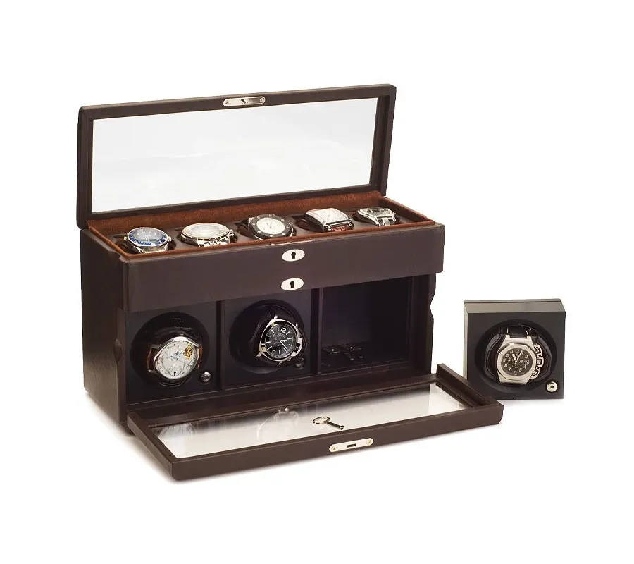 picture 1 Exquisite watch case with rotomat - Absolute Breton