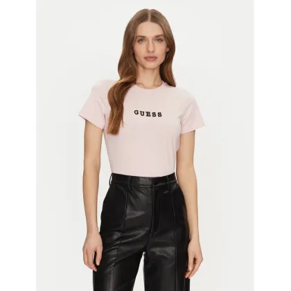Zdjęcie Guess Jeans T-Shirt W5RI54 J1314 Beżowy Regular Fit