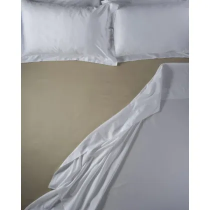Zdjęcie Eleganckie prześcieradło Sable z satyny bawełnianej