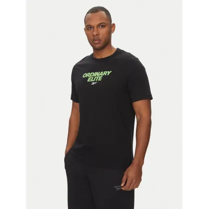 Zdjęcie Reebok T-Shirt 100218824 Czarny Regular Fit