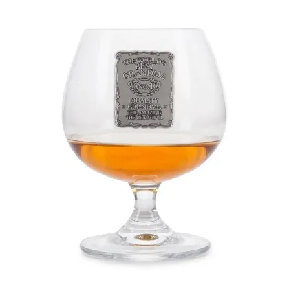 Zdjęcie Wyjątkowy prezent dla najlepszej babci na świecie - kieliszek do brandy