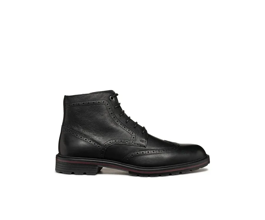 obrazek 1 Geox Trzewiki U Walk Pleasure C U46HAB 00064 C9999 Czarny