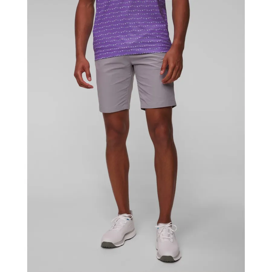 obrazek 1 Jasnoszare Szorty Męskie Footjoy Eu Fj Par Golf Short FootJoy