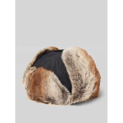 Zdjęcie Czapka ze sztucznym futrem model ‘KAMIKAZE’