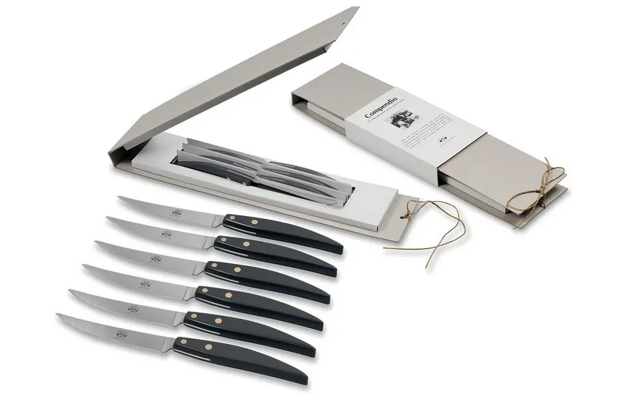 obrazek 13 Wspaniały zestaw noży stołowych włoskiej marki Berti Knives