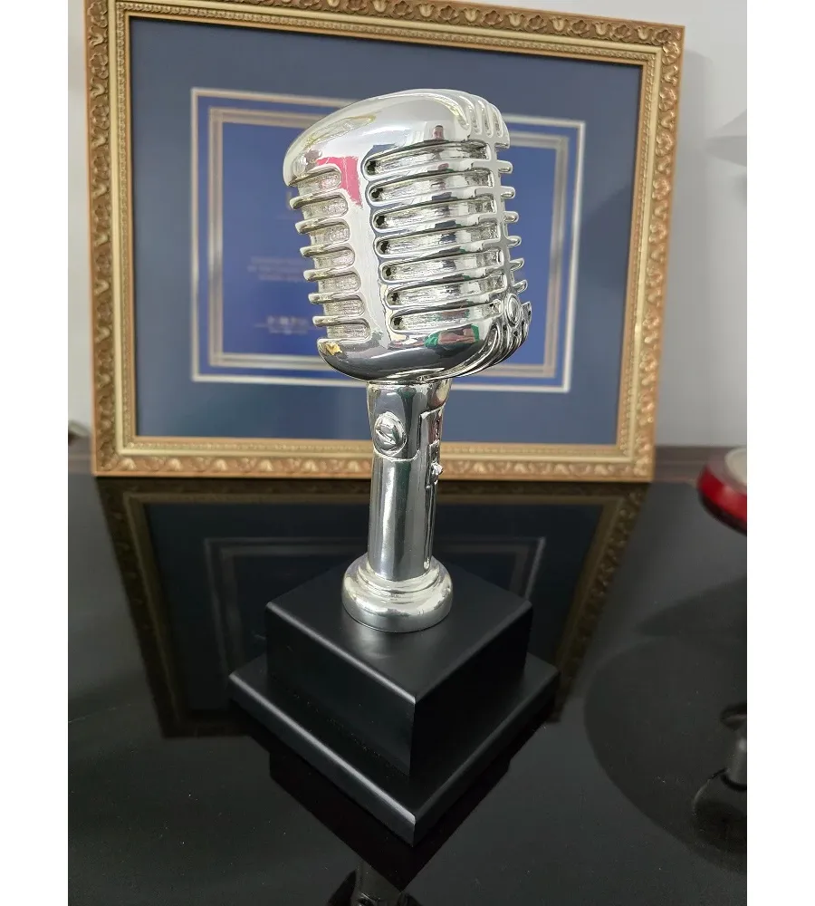picture 2 Statuette with microphone - Astra Argenti