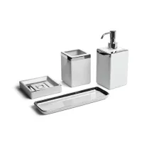 Zdjęcie Elegancka mydelniczka z porcelany w trzech zdobieniach