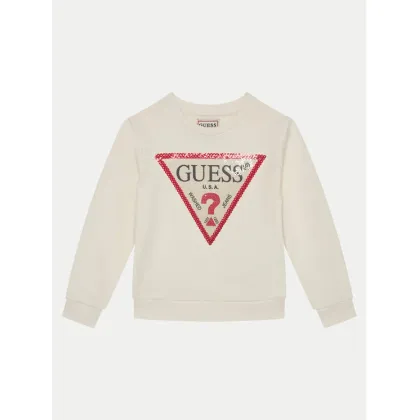 Zdjęcie Guess Bluza K4YQ10 KA6R4 Écru Regular Fit