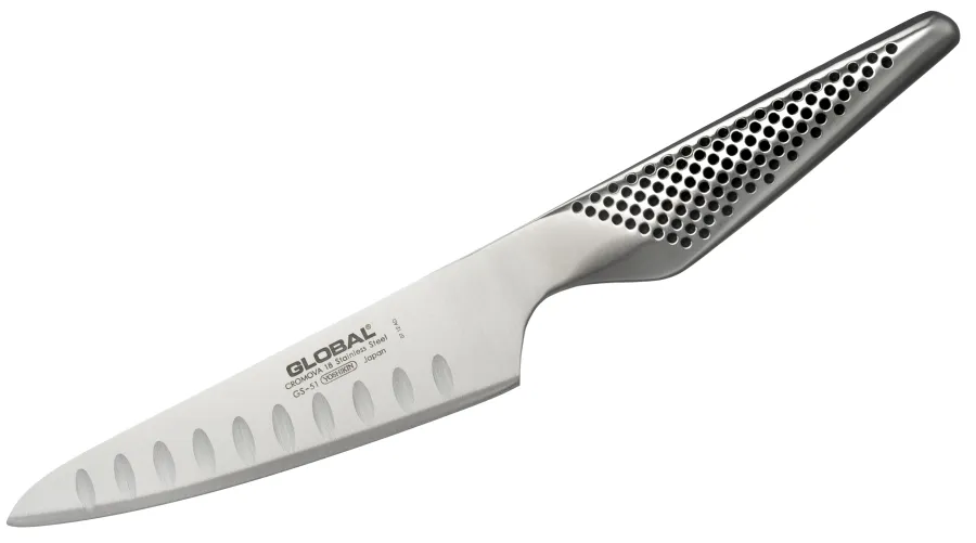 obrazek 1 Nóż kucharza, żłobiony 13cm | Global GS-51