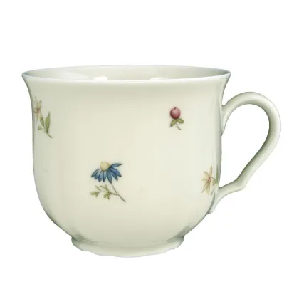 Zdjęcie Ekskluzywna porcelanowa filiżanka do kawy w kolorze kości słoniowej - Seltmann Weiden