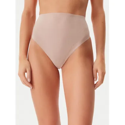 Zdjęcie Calvin Klein Underwear Bielizna modelująca dolna Stay Put Mesh LV00QF8165 Beżowy