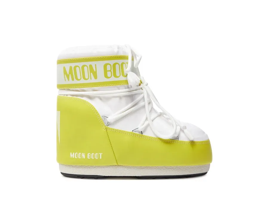 obrazek 1 Moon Boot Śniegowce Mb Icon Low Nylon 80D1409340 Zielony
