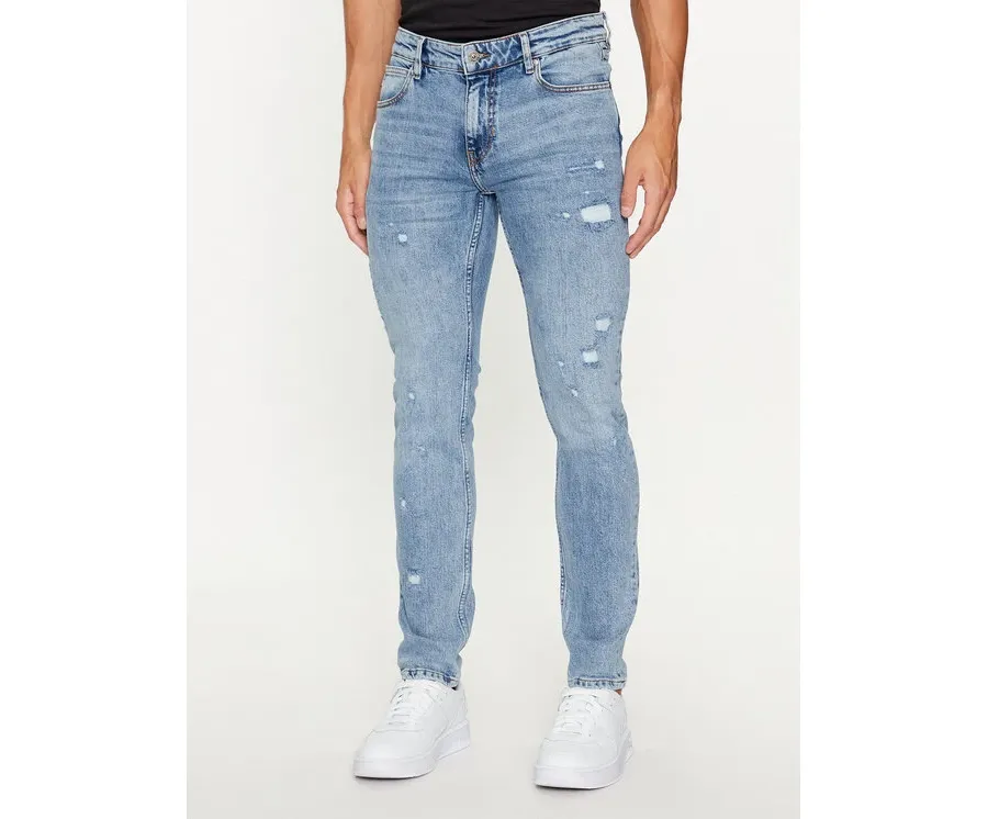 obrazek 1 Just Cavalli Jeansy 75OAB5J0 Niebieski Slim Fit