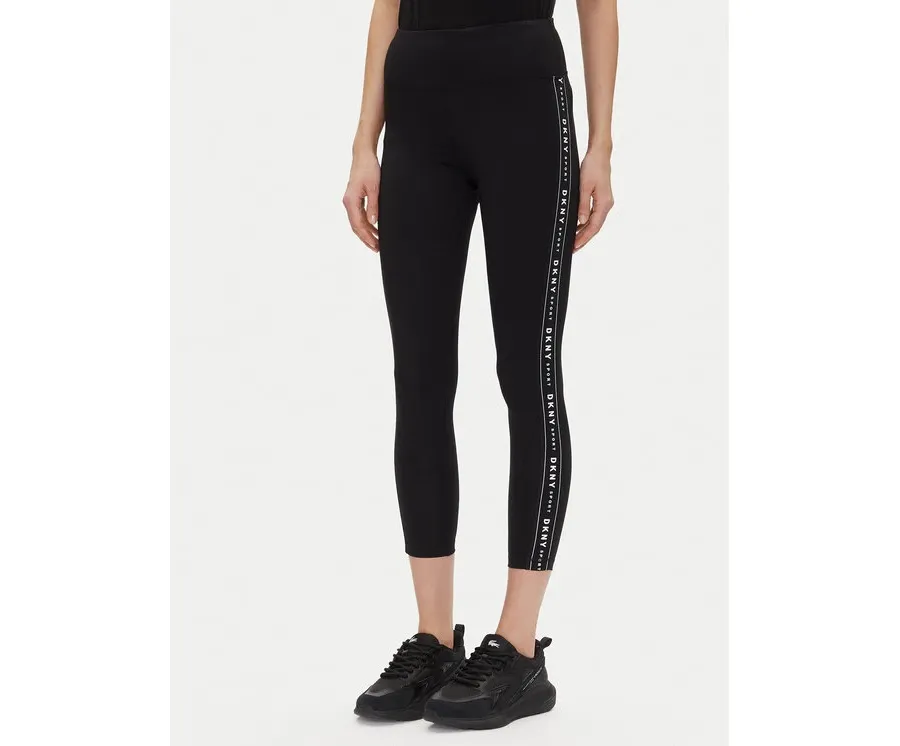 obrazek 1 DKNY Sport Legginsy DP3P1883 Czarny Slim Fit